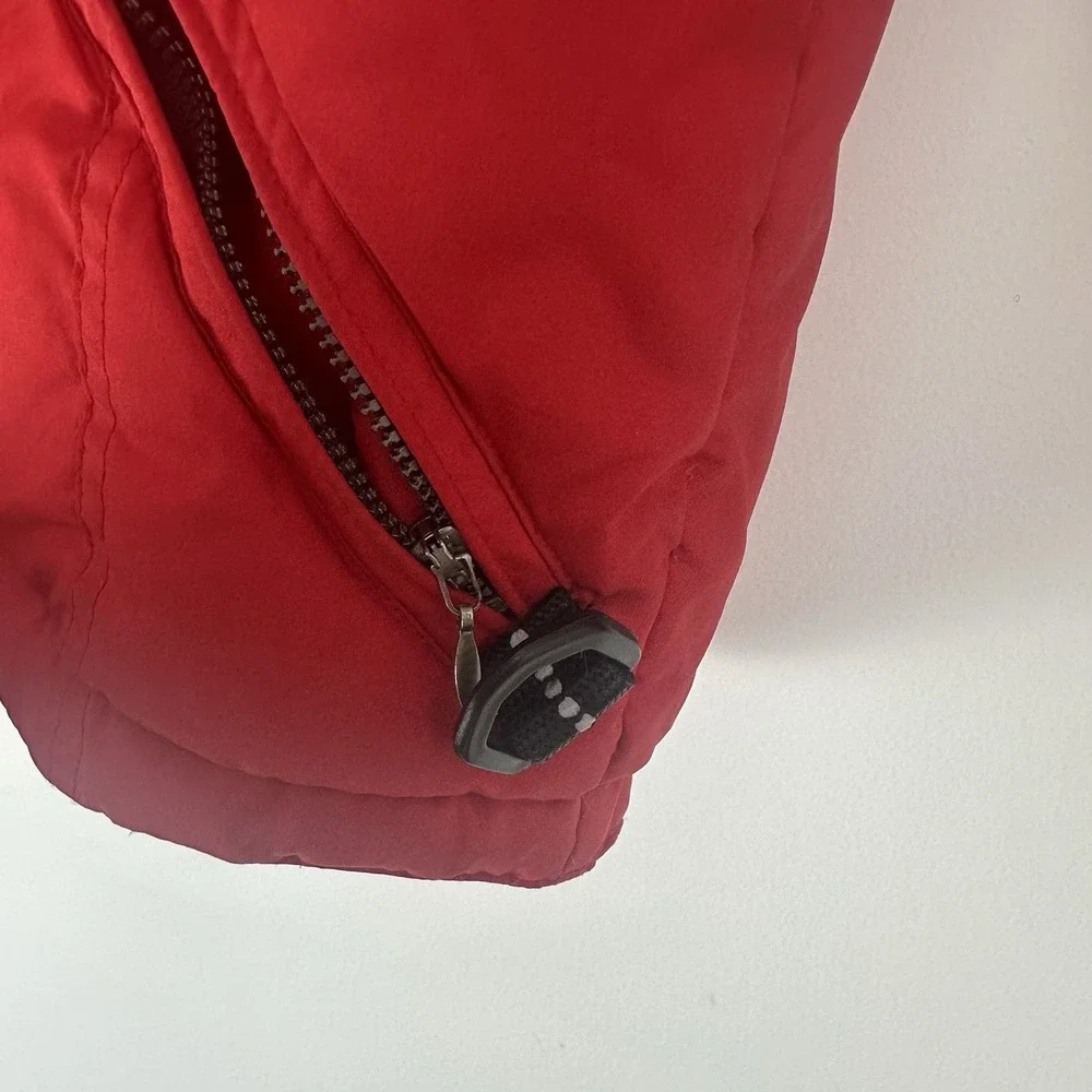 Pacific Trail Women's Puffer Coat Size Small Red Down Water Fowl Outdoors Winter